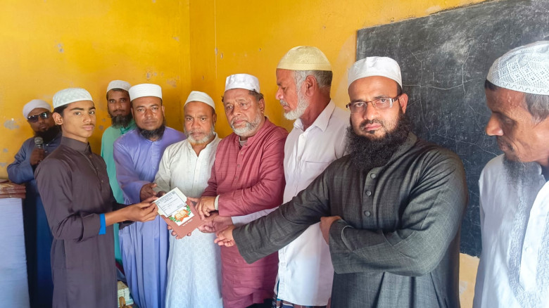গোয়াইনঘাটে জামেয়া মাদানিয়া ছোরাবিয়া পরগনা বাজার মাদ্রাসায় বি