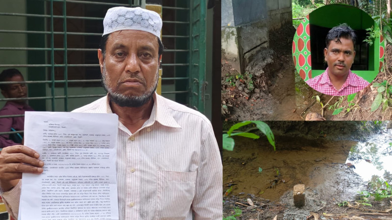 গোয়াইনঘাটে সীমানা বিরোধে বসতবাড়িতে হামলা-লুটপাট, থানায় অভিযোগ