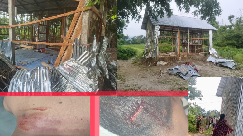 জমি নিয়ে বিরোধে গোয়াইনঘাটে সংঘর্ষ, আহত ৩