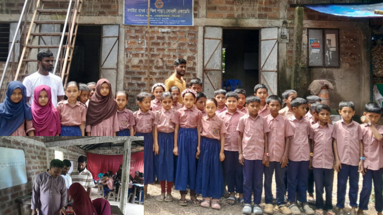 দুই কিলোমিটার ভাঙ্গা সড়কের কারণে শিক্ষাবঞ্চিত শিশুরা, ক্লাবঘ