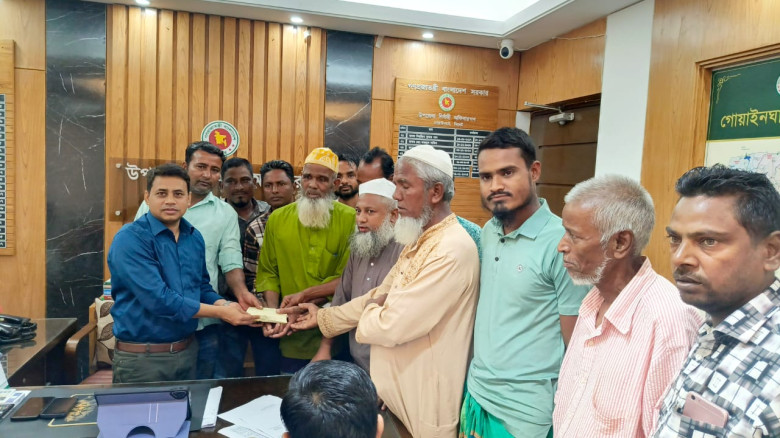 গোয়াইনঘাটে অসুস্থ নির্মাণশ্রমিককে আর্থিক সহায়তা দিল উপজেলা নির্মাণ শ্রমিক ট্রেড ইউনিয়ন।...